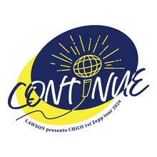 「LAWSON presents CHiCO 1st Zepp tour 2024 "CONTiNUE"」ロゴ