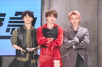 左からタクヤ、ユーキ、シューヤ。（撮影：関口佳代）