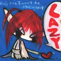 a子「LAZY」配信ジャケット