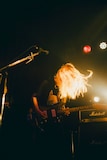 ART-SCHOOLサポートメンバーのやぎひろみ(G)。(Photo by renzo masuda)
