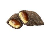 「喫茶マック」のメニュー「メープルバターホットケーキパイ」。