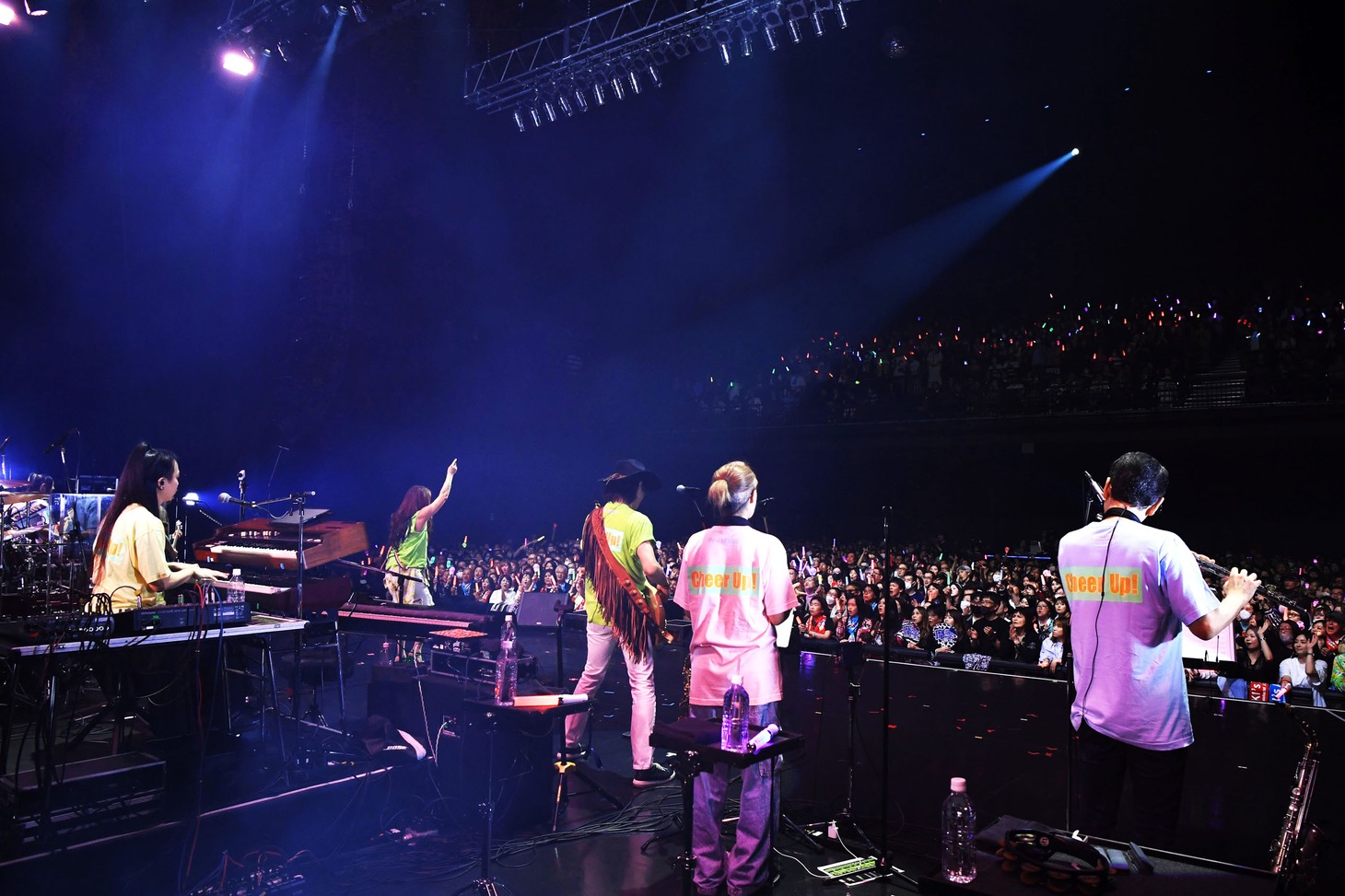 「MAKI's AID “Cheer Up! 能登半島！”～人類みな親戚♡ Vol.1☆ Kick off 横浜～」の様子。（写真提供：B ZONE）