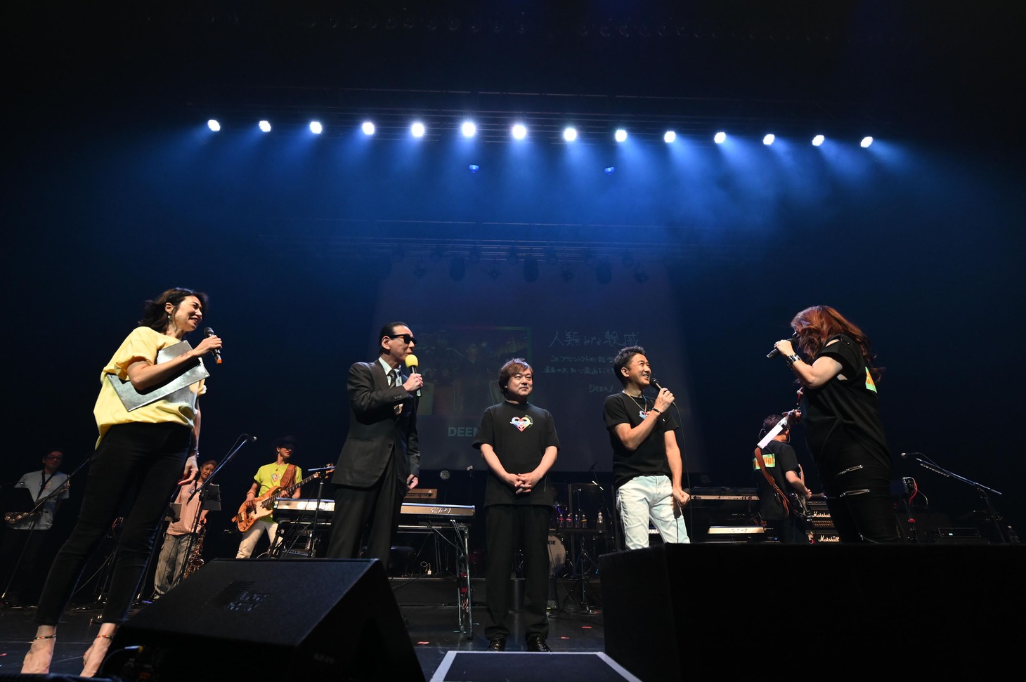 「MAKI's AID “Cheer Up! 能登半島！”～人類みな親戚♡ Vol.1☆ Kick off 横浜～」の様子。（写真提供：B ZONE）