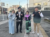 左から大沢あかね、山下健二郎、井上咲楽、花田虎上。(c)テレビ東京