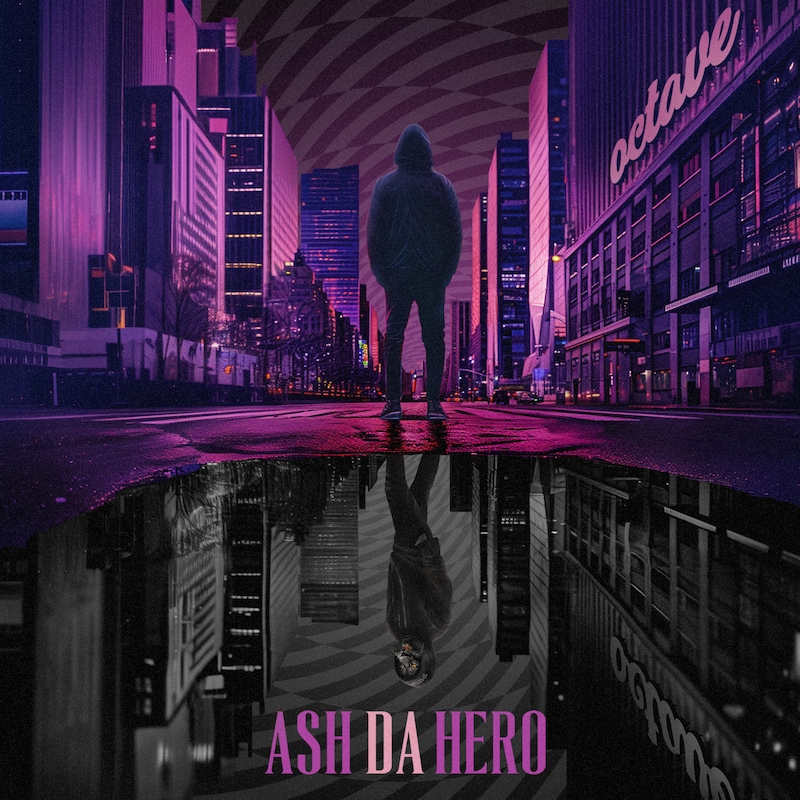 ASH DA HERO「Beast Mode / オクターヴ」ブルーロック盤ジャケット
