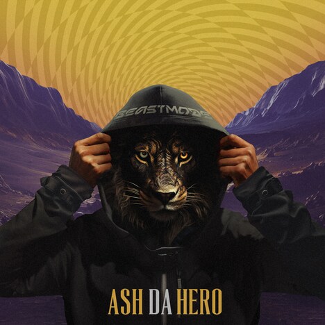 ASH DA HERO「Beast Mode / オクターヴ」ADH盤ジャケット