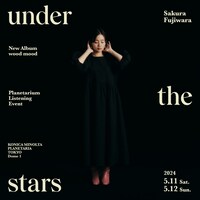 藤原さくら「Sakura Fujiwara wood mood under the stars」告知ビジュアル