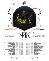 「Crossfaith AЯK Japan Tour 2024」告知ビジュアル