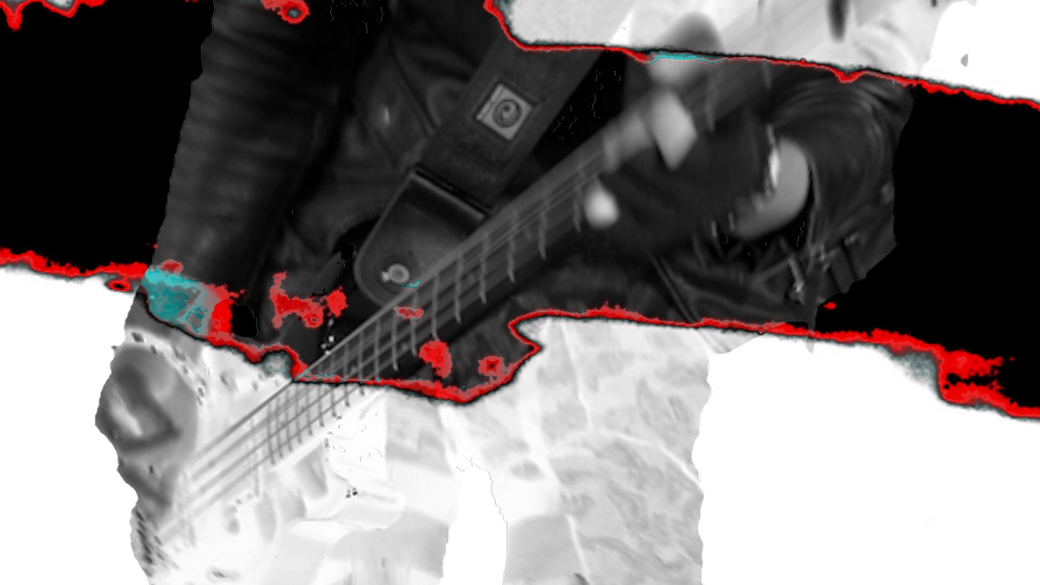 KLONNS「BEHERIT」ミュージックビデオのワンシーン。