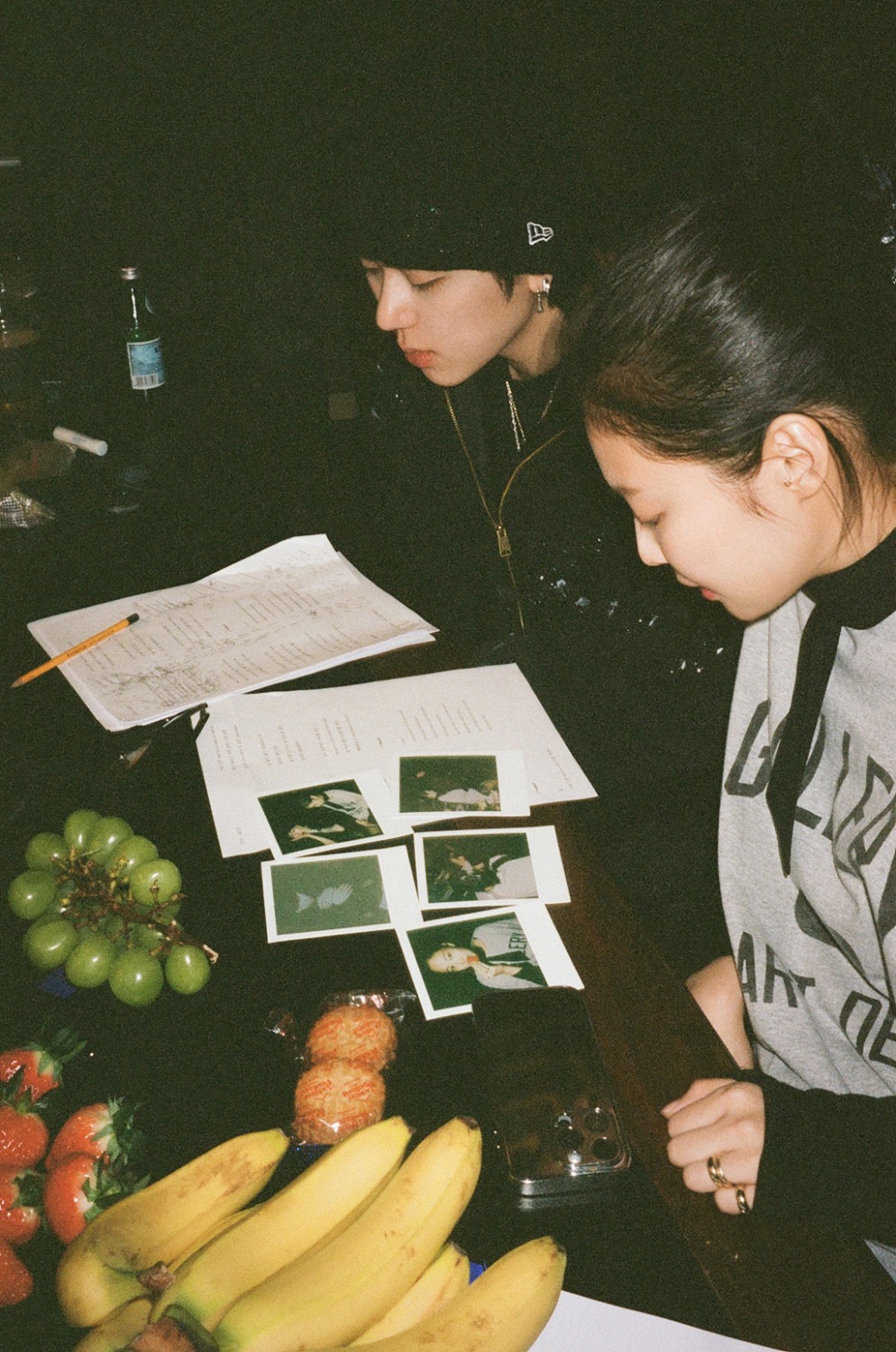 「SPOT!（feat.JENNIE）」レコーディング時に撮影された写真。