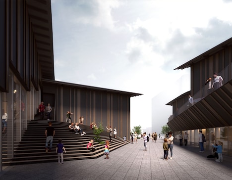 東海市創造の杜交流館のイメージ画像。(c)2024 MIRRORLIAR FILMS PROJECT