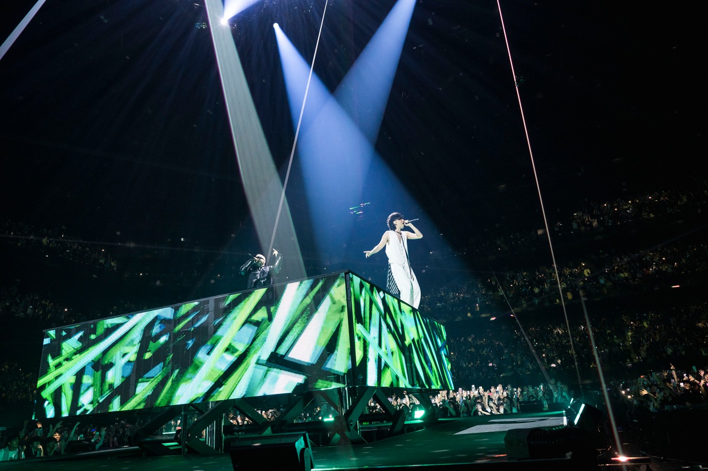 kZmとのコラボレーションの様子。（撮影：ヤオタケシ）