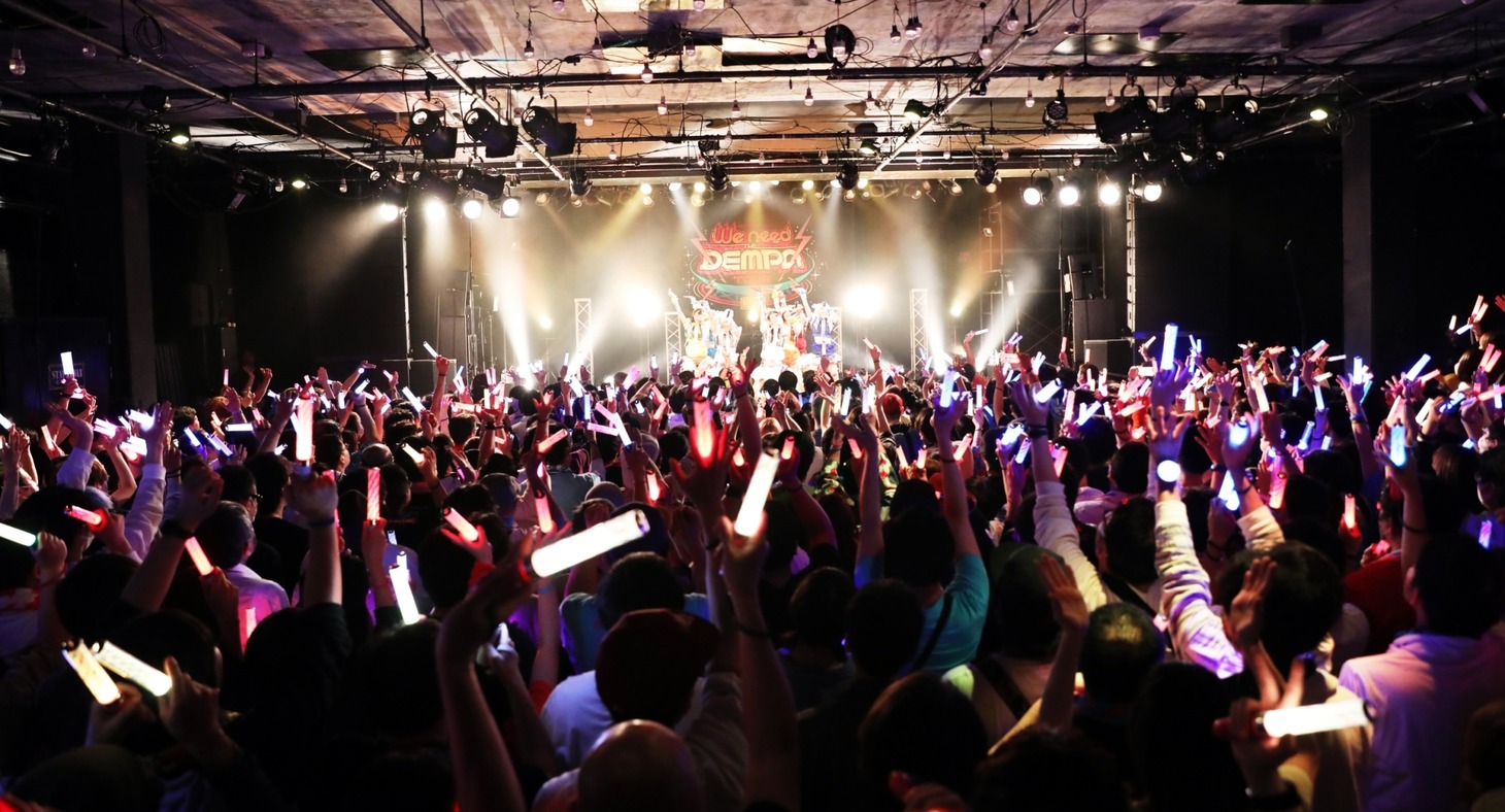 「We need the DEMPA TOUR 2024」東京・LIQUIDROOM公演の様子。