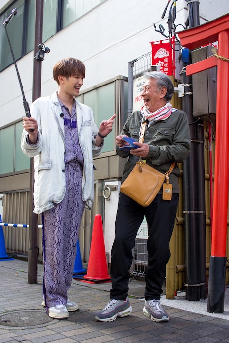 ジェシー（SixTONES）と高田純次。