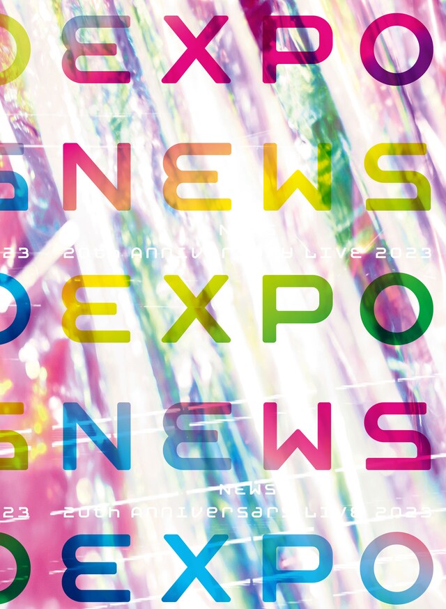 NEWS「NEWS 20th Anniversary LIVE 2023 NEWS EXPO」初回盤ジャケット