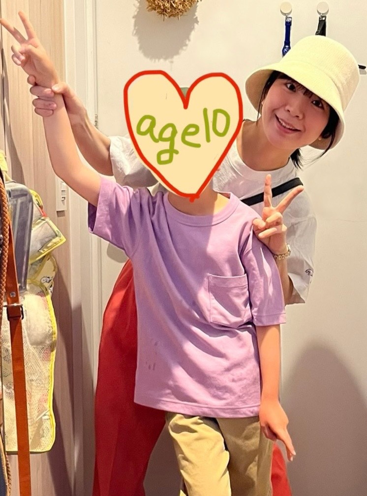 橋本さんとage10くん。