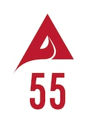 アルファミュージック55周年ロゴ