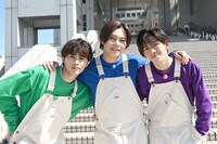 左からタクヤ、カイ、リョウガ。