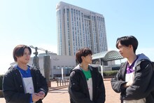 左からカイ、タクヤ、リョウガ。