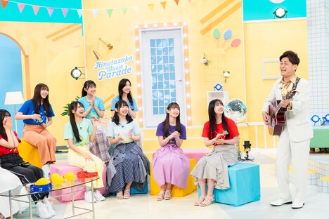 「日向坂ミュージックパレード」より。 (c)日本テレビ