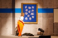 “平成のピカソ”が描いたイラスト。（撮影：江藤はんな［SHERPA+］）