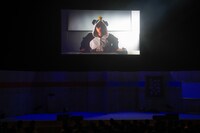 ゲームマスター部屋に入った417P。（撮影：江藤はんな［SHERPA+］）