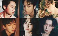 左上から時計回りにD.O.、シウミン、ベクヒョン、チェン、スホ、チャンヨル。(c)SM ENTERTAINMENT CO., Ltd. ALL RIGHTS RESERVED.