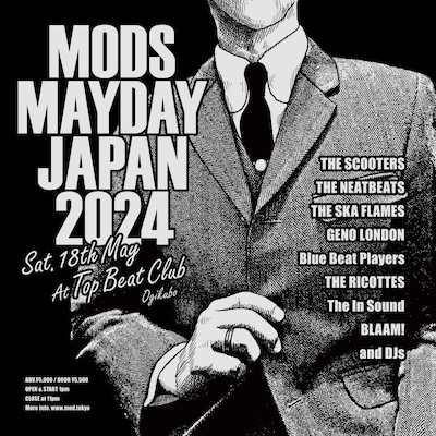 「MODS MAYDAY JAPAN 2024」ビジュアル