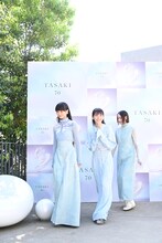 退場するPerfume。