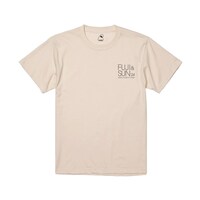 「FUJI & SUN'24」×JOURNAL STANDARDコラボTシャツ（白）のデザイン。