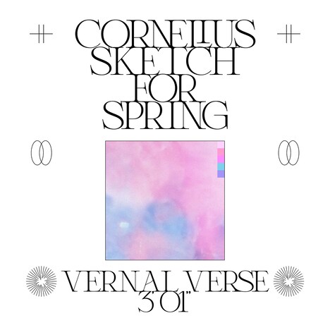 Cornelius「Sketch For Spring」配信ジャケット