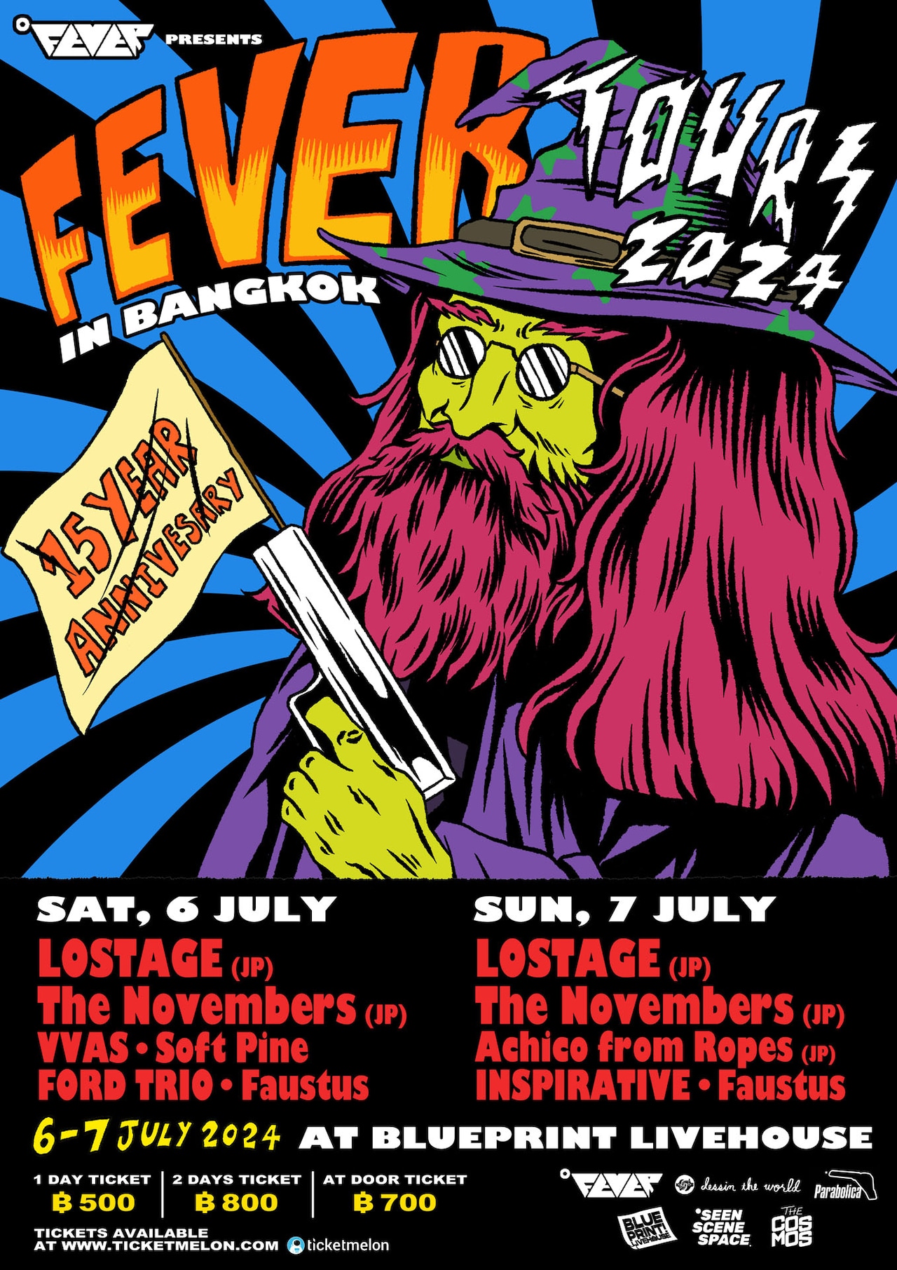 新代田FEVERのタイ出張版にLOSTAGE、The Novembers、Ropes・Achicoが参加