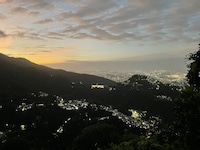 リオデジャネイロの夕景。