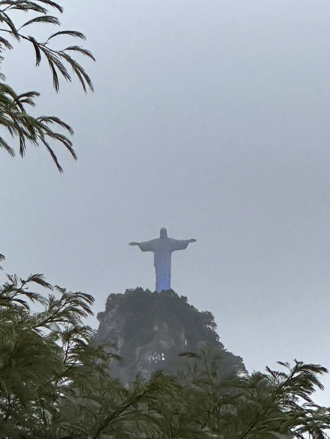 コルコバードのキリスト像。