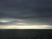 小平のキャンプ場から見た日本海