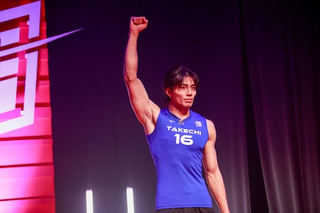 武知海青（THE RAMPAGE）（撮影：小坂茂雄）