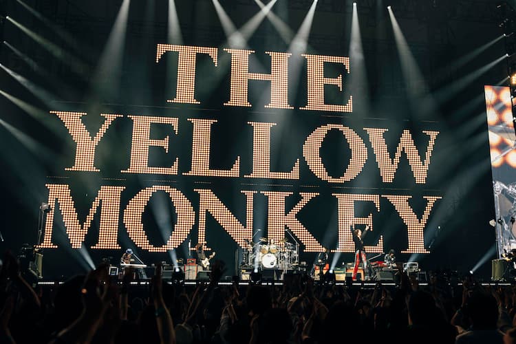 THE YELLOW MONKEY東京ドームで3年半ぶりライブ、メンバーと観客5万人 