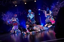 「カイジューバイミーONEMAN『怪獣爛漫』」の様子。（撮影：粂井健太）