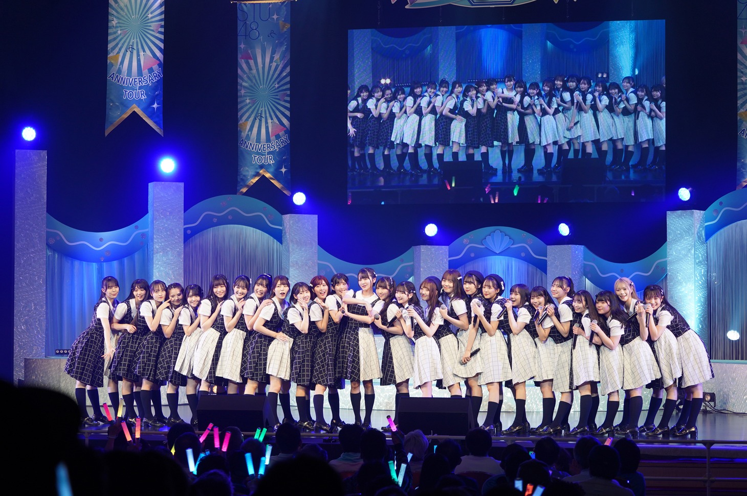 「STU48 7周年ツアー」初日公演の様子。(c)STC