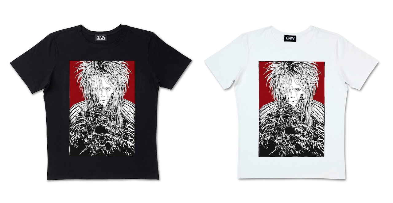 X JAPAN X 第1回目ファンクラブ会報　hideのイラストプリントTシャツ IMG_9208.jpeg