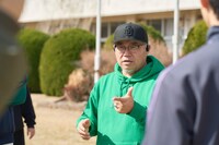 「逃走中 THE MOVIE」撮影の様子。(c)2024 フジテレビジョン 東映 FNS27社