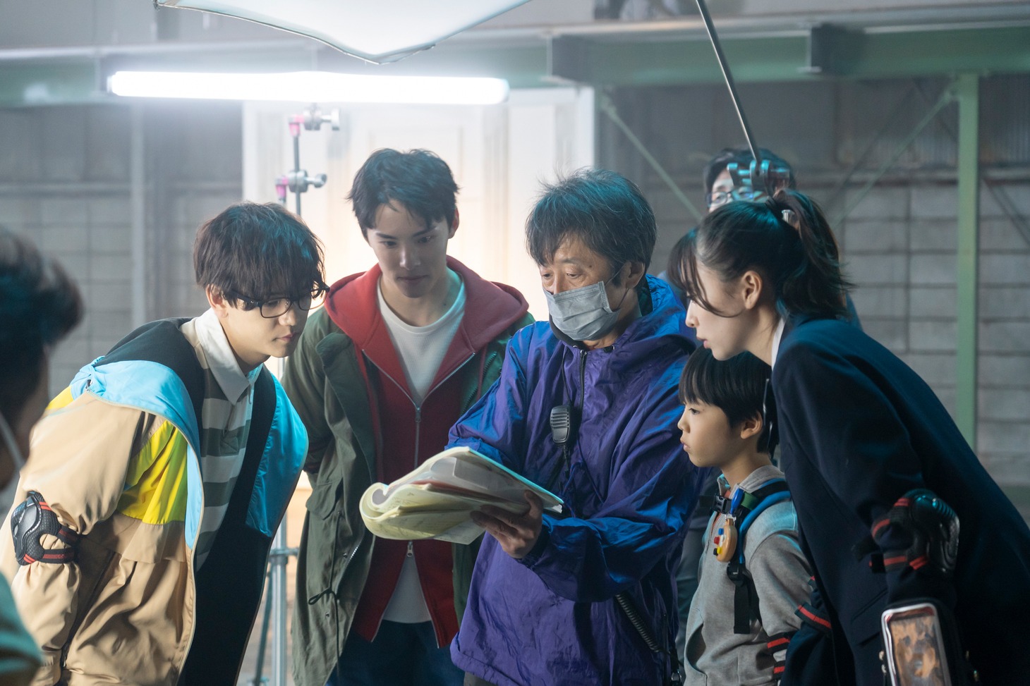 「逃走中 THE MOVIE」撮影の様子。(c)2024 フジテレビジョン 東映 FNS27社