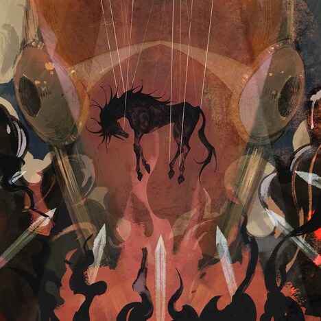 Eve × Deu（PEOPLE 1）「フラットウッズのモンスターみたいに」配信ジャケット