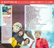 KOTORI「オーバードライブ」のパワープレイ告知ビジュアル。