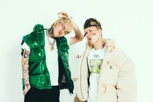 左からLEX、JP THE WAVY。（Photo by cherry chill will.）