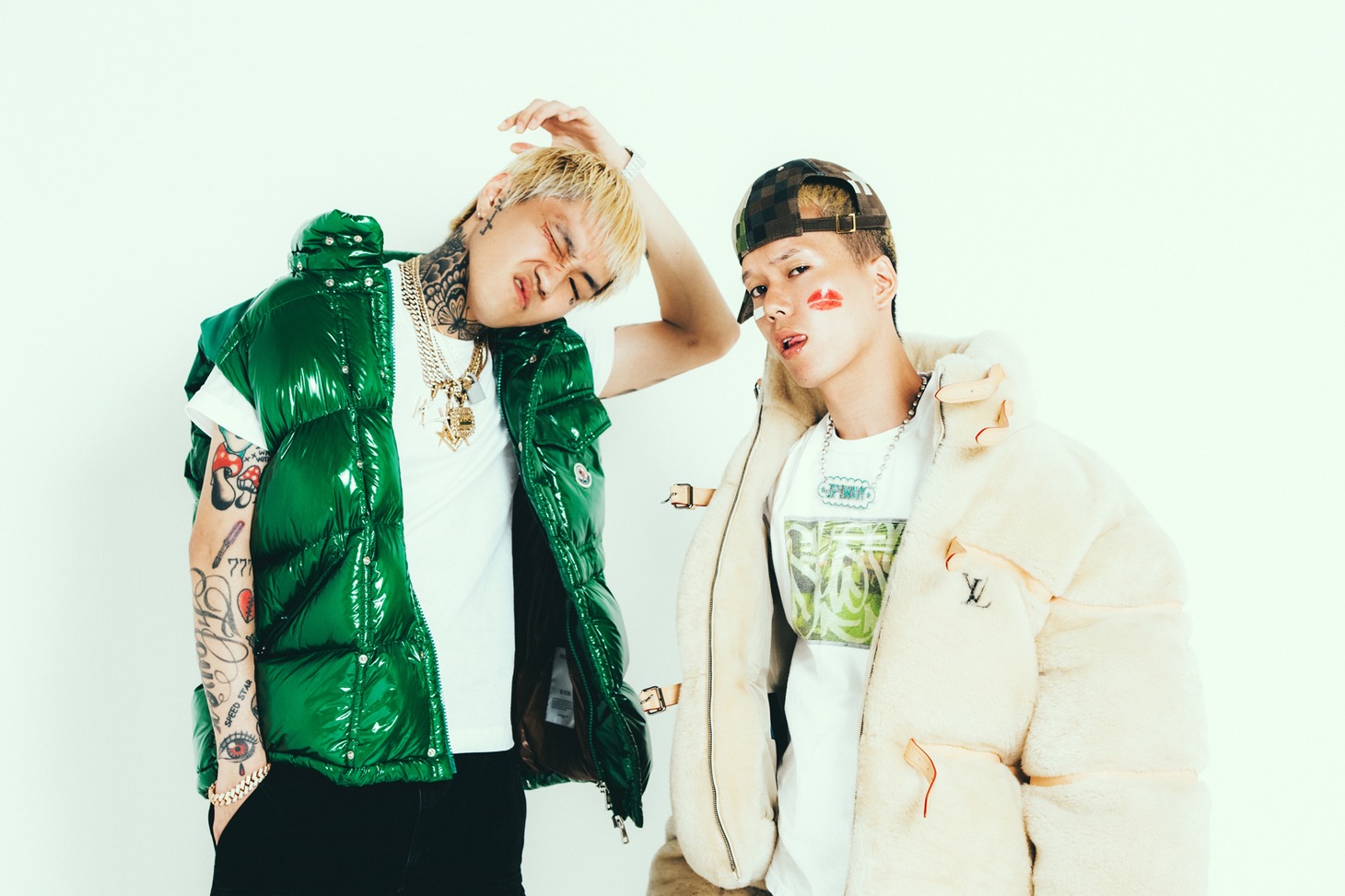 左からLEX、JP THE WAVY。（Photo by cherry chill will.）