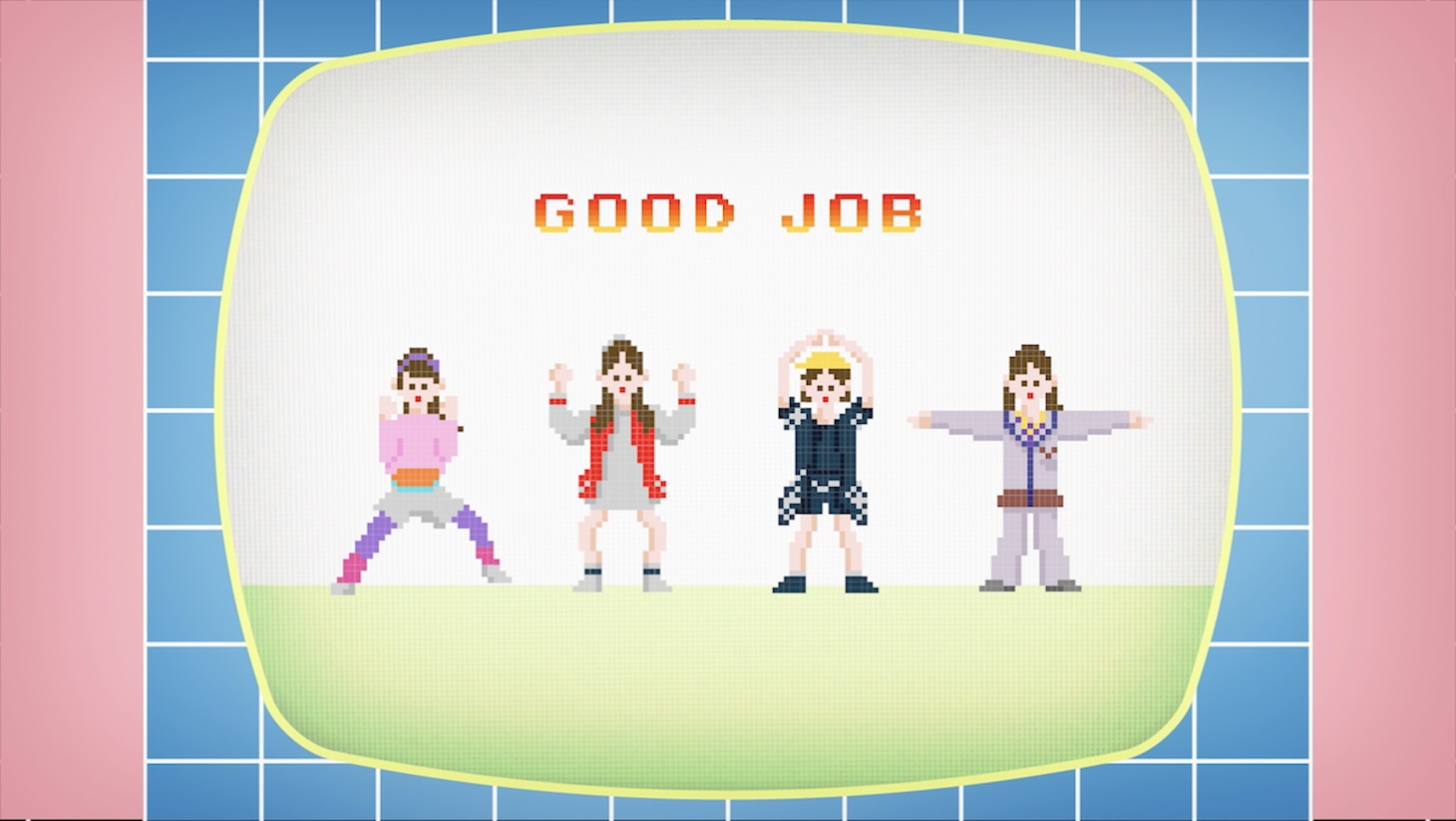 ももいろクローバーZ「MEKIMEKI」ミュージックビデオより。