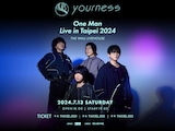 「yourness One-Man Live in Taipei 2024」告知ビジュアル