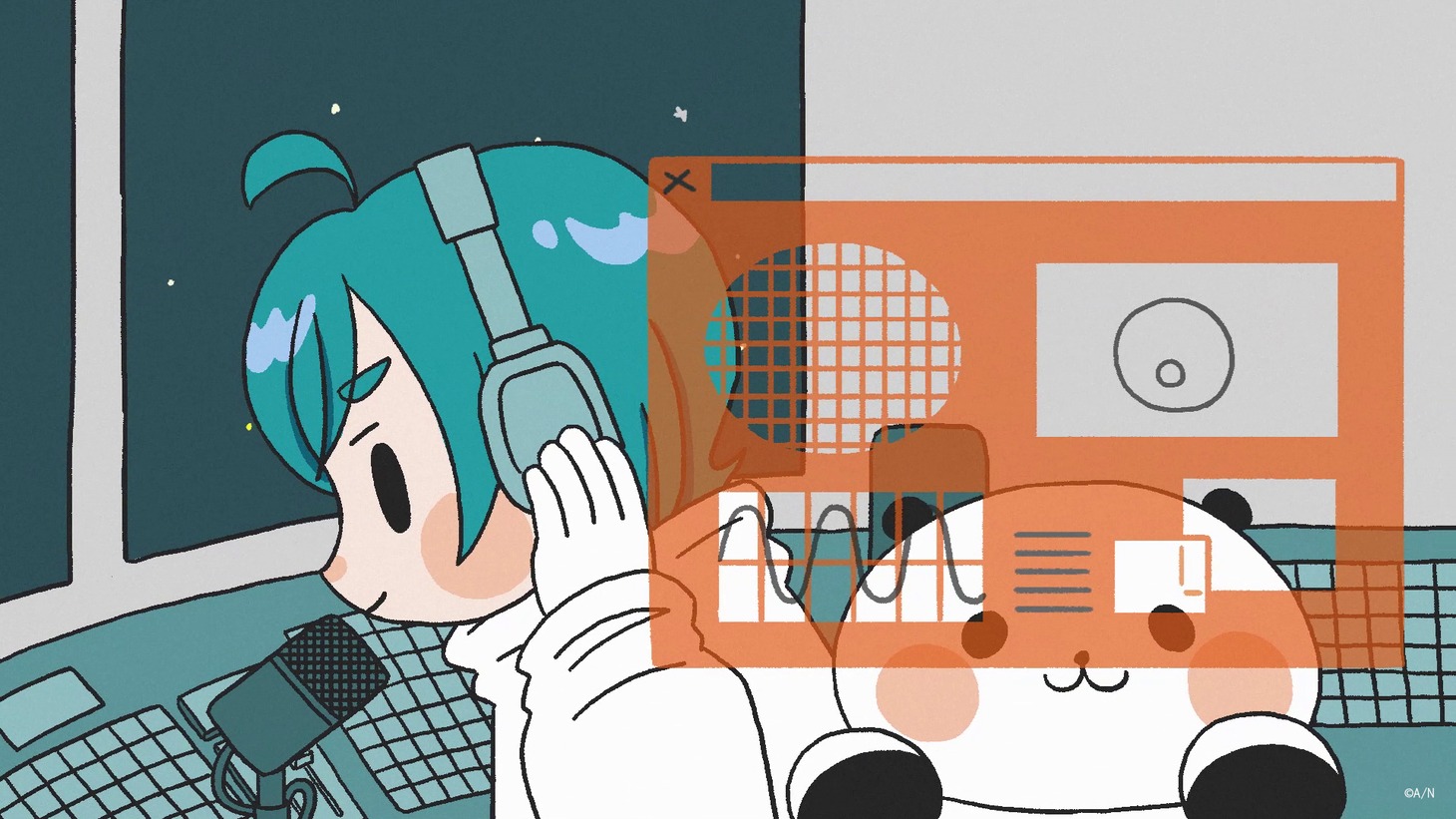 緑仙「リコネクト」ミュージックビデオより。