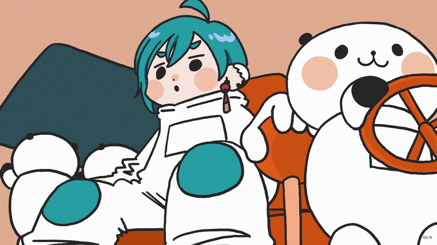 緑仙「リコネクト」ミュージックビデオより。